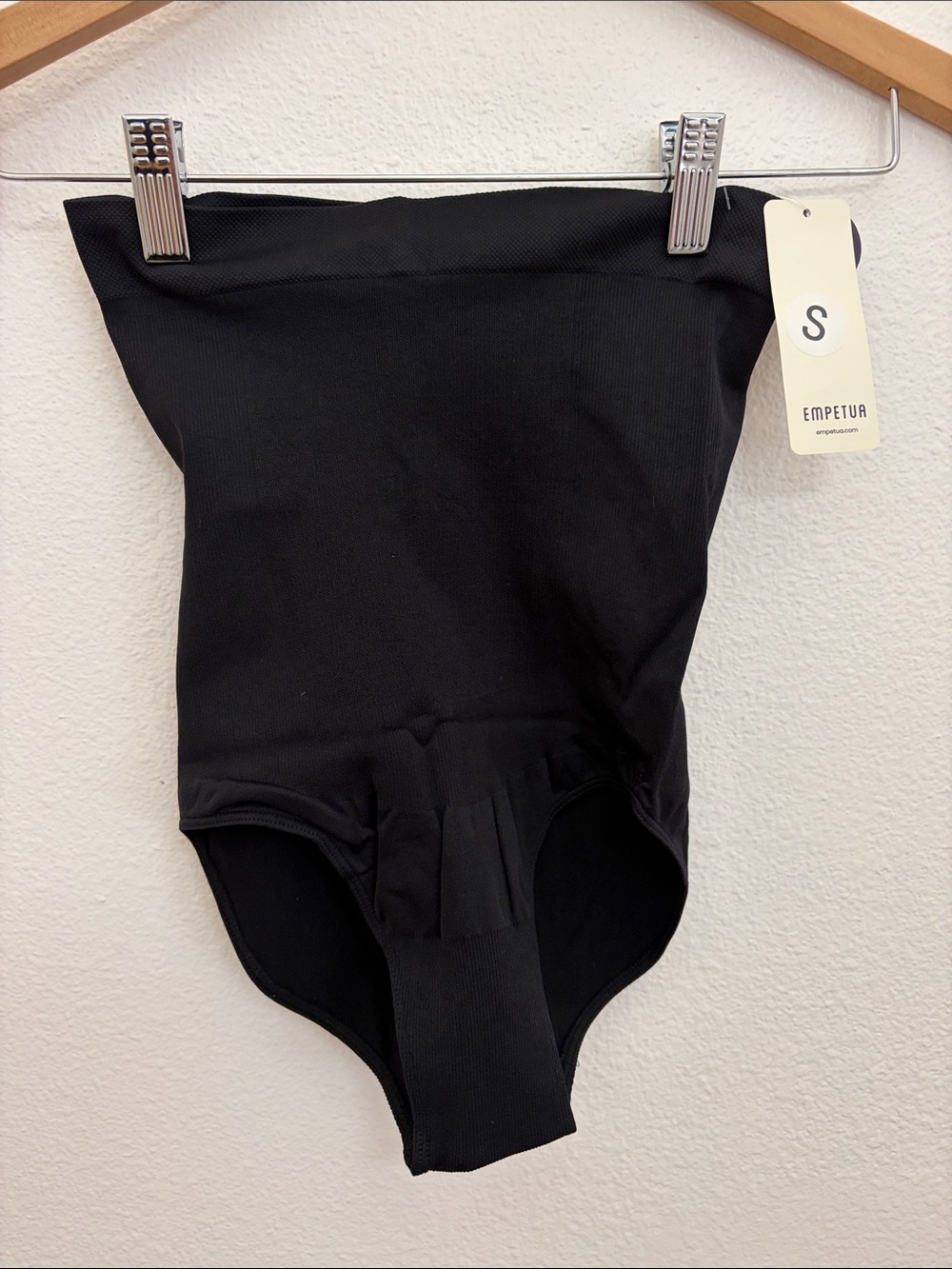 NWT Empetua by Shapermint High-Waist Black Shapewear Panty